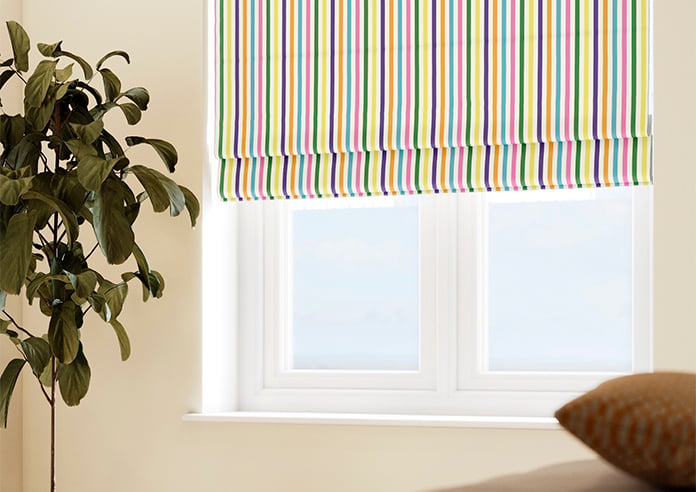 The British Stripe Co. Catherine, Notting Hill No.1 - Roman Blind - Image 5